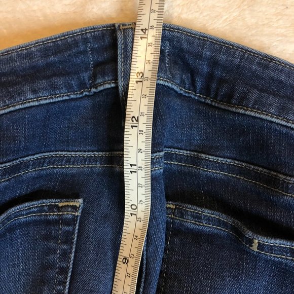 PAIGE Women's Skinny Jeans - Dark Blue - Picture 2 of 8